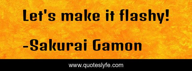 Let's make it flashy!