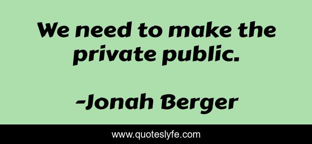 We need to make the private public.