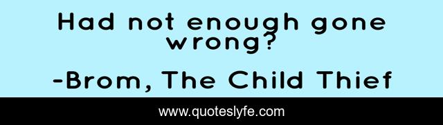 Had not enough gone wrong?