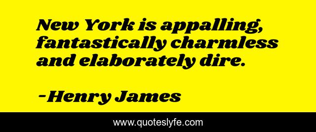 New York is appalling, fantastically charmless and elaborately dire.