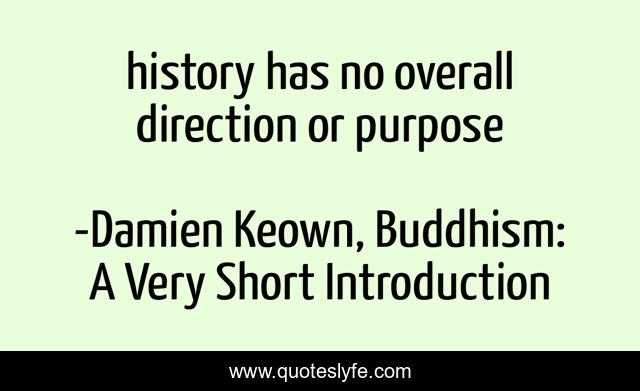 history has no overall direction or purpose