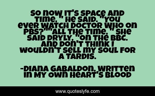 So now it's space and time, 