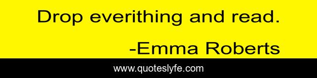 Drop everithing and read.