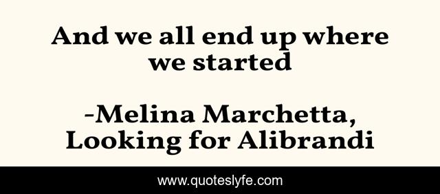 And we all end up where we started