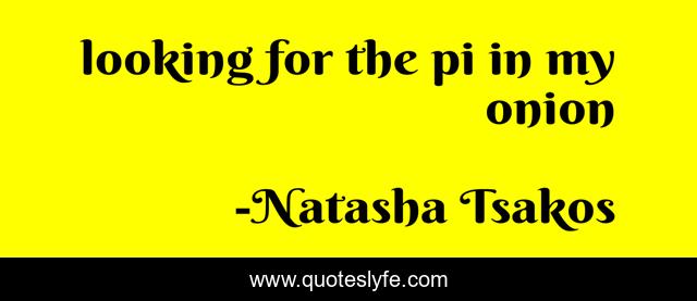 looking for the pi in my onion