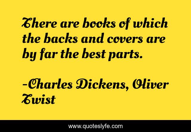 There are books of which the backs and covers are by far the best parts.