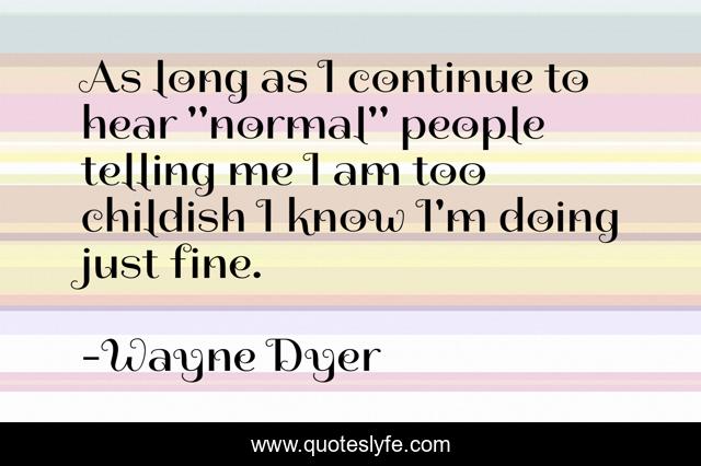 As long as I continue to hear 