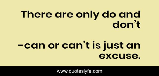 There are only do and don’t