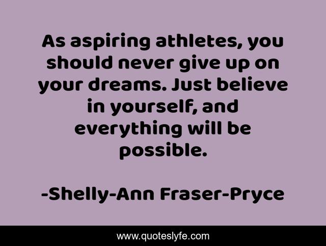 Best Shelly Ann Fraser Pryce Quotes With Images To Share And Download For Free At Quoteslyfe
