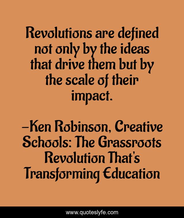 Revolutions are defined not only by the ideas that drive them but by the scale of their impact.