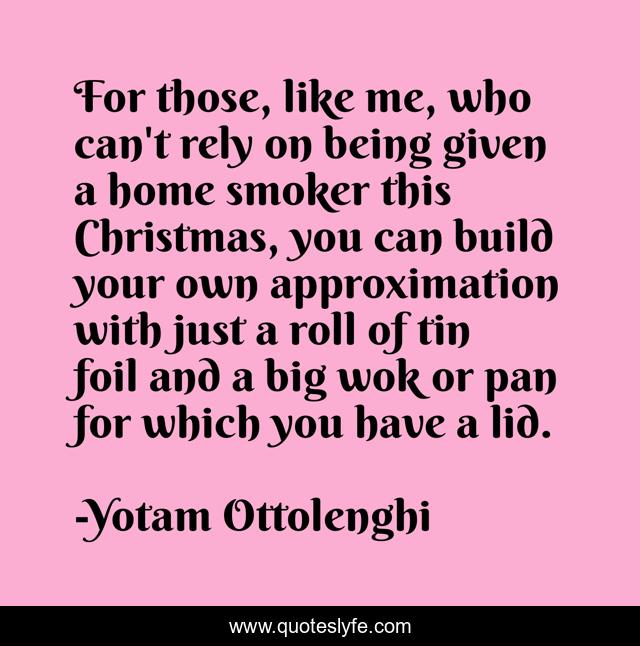 For those, like me, who can't rely on being given a home smoker this Christmas, you can build your own approximation with just a roll of tin foil and a big wok or pan for which you have a lid.