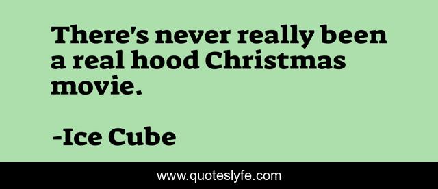 There's never really been a real hood Christmas movie.