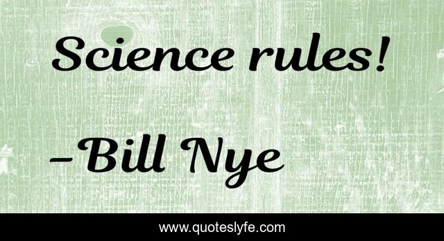 Science rules!