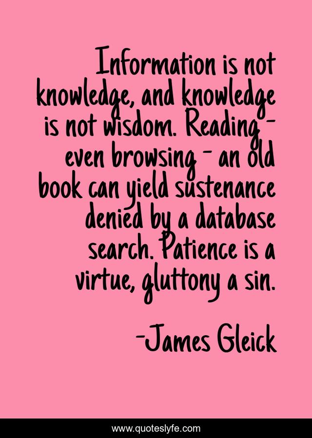 Information is not knowledge, and knowledge is not wisdom. Reading - even browsing - an old book can yield sustenance denied by a database search. Patience is a virtue, gluttony a sin.