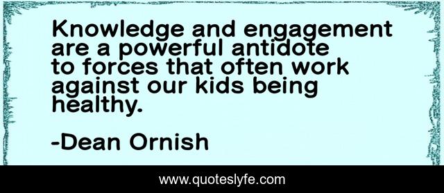 Knowledge and engagement are a powerful antidote to forces that often work against our kids being healthy.