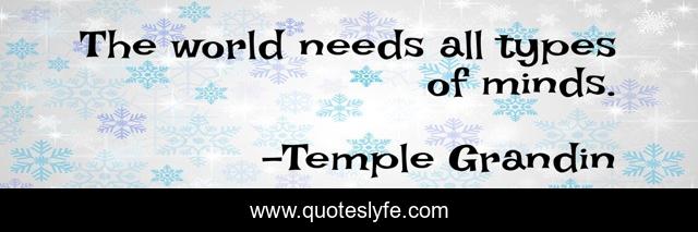 The world needs all types of minds.