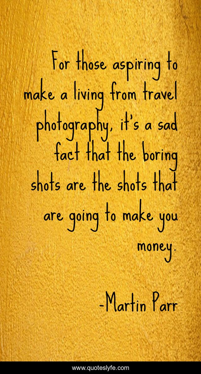 For those aspiring to make a living from travel photography, it's a sad fact that the boring shots are the shots that are going to make you money.