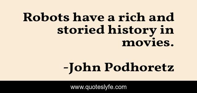 Robots have a rich and storied history in movies.