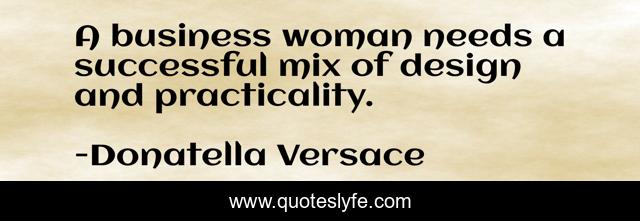 A business woman needs a successful mix of design and practicality.