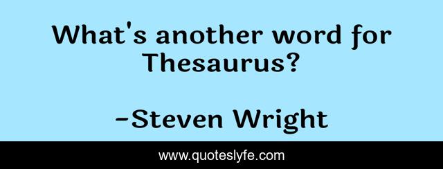 What's another word for Thesaurus?
