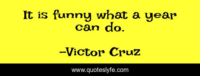 It is funny what a year can do.