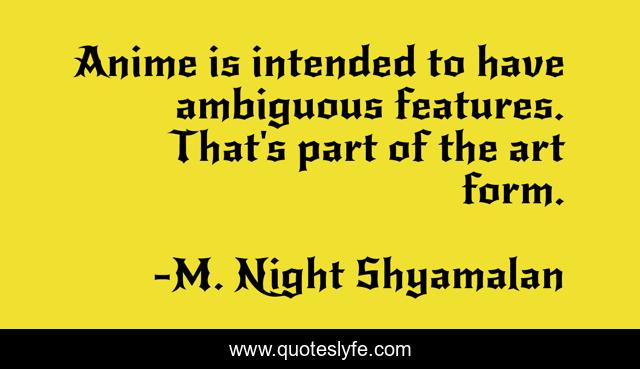 Anime is intended to have ambiguous features. That's part of the art form.