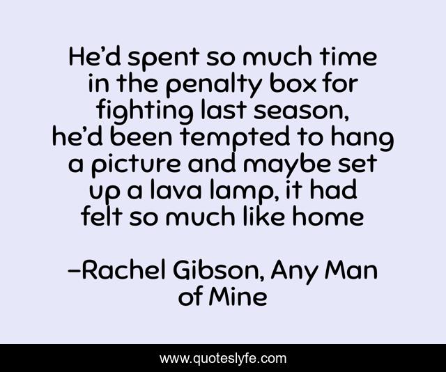 He’d spent so much time in the penalty box for fighting last season, he’d been tempted to hang a picture and maybe set up a lava lamp, it had felt so much like home
