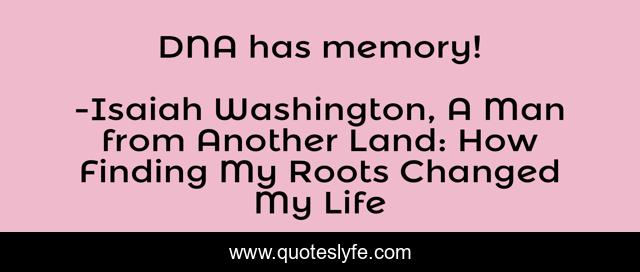 DNA has memory!