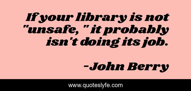 If your library is not 