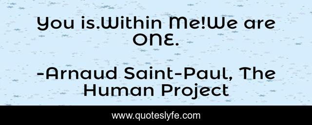 You is.Within Me!We are ONE.