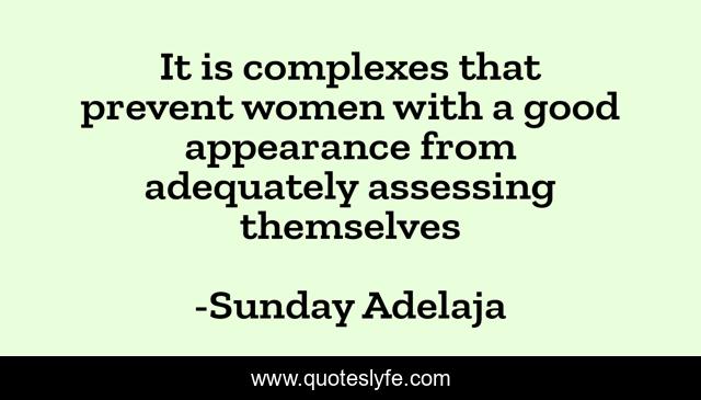 It is complexes that prevent women with a good appearance from adequately assessing themselves