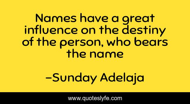 Names have a great influence on the destiny of the person, who bears the name