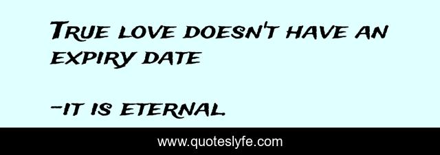 True love doesn't have an expiry date