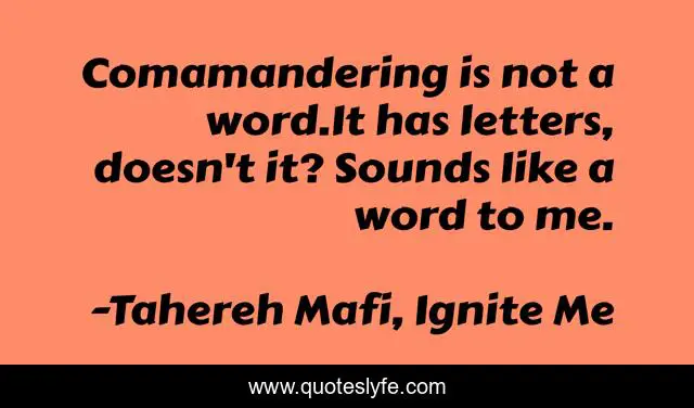 Comamandering is not a word.It has letters, doesn't it? Sounds like a word to me.