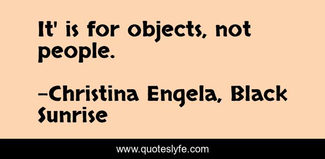 It' is for objects, not people.