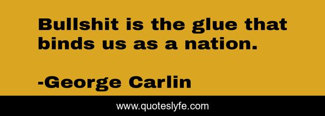 Bullshit is the glue that binds us as a nation.