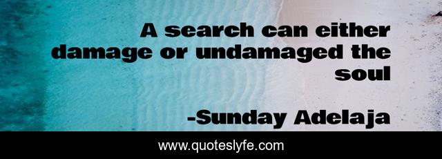 A search can either damage or undamaged the soul