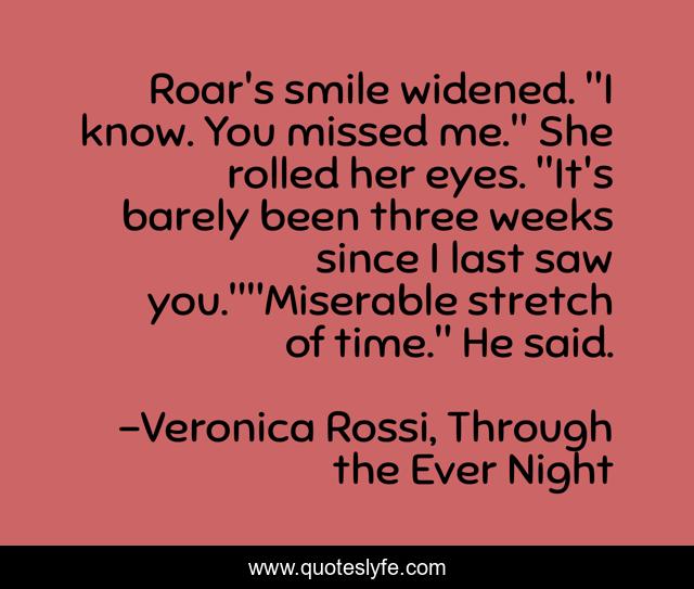 Roar's smile widened. 