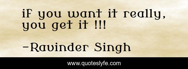 if you want it really, you get it !!!