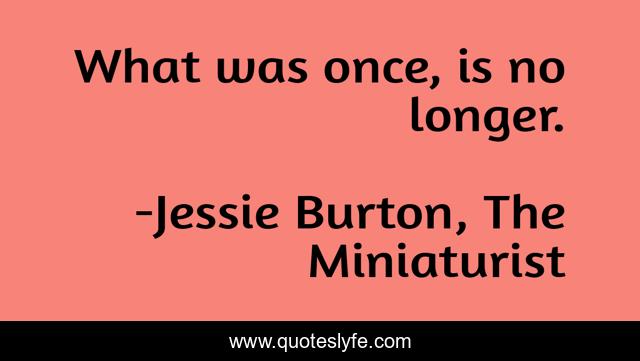 What was once, is no longer.