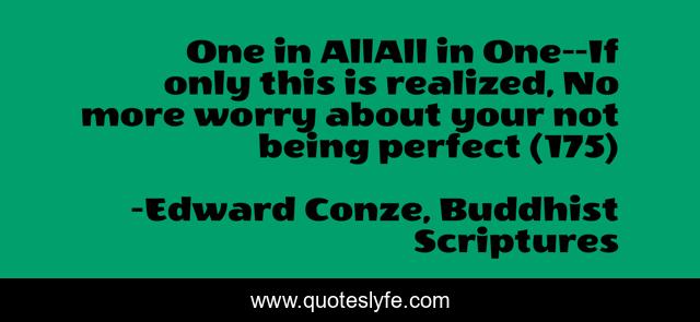 One in AllAll in One--If only this is realized, No more worry about your not being perfect (175)