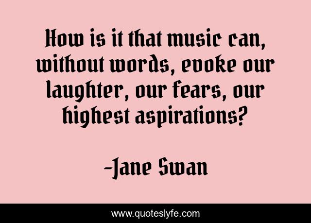 How is it that music can, without words, evoke our laughter, our fears, our highest aspirations?