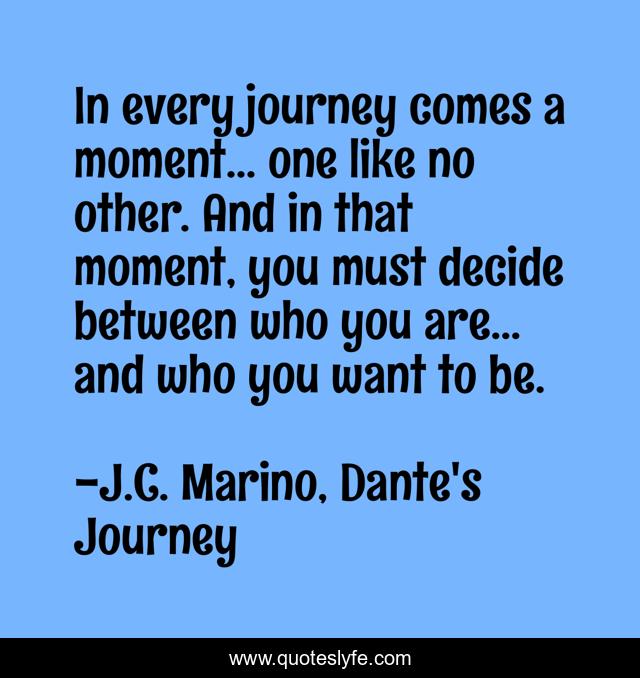 In every journey comes a moment... one like no other. And in that moment, you must decide between who you are... and who you want to be.