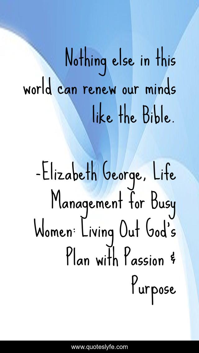 Nothing else in this world can renew our minds like the Bible.