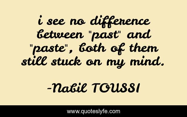 i see no difference between 