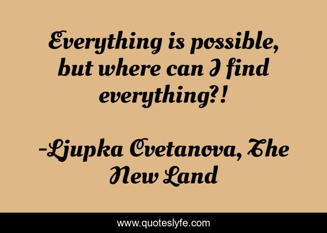 Everything is possible, but where can I find everything?!