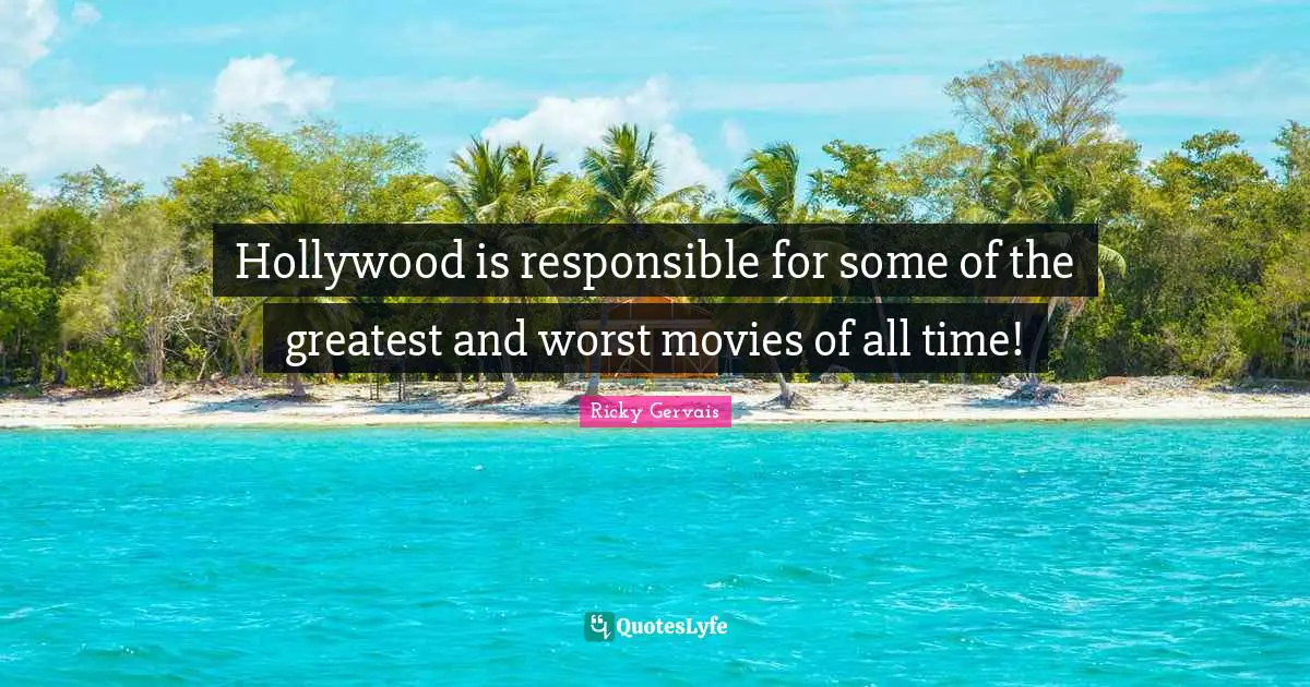 Hollywood is responsible for some of the greatest and worst movies of all time!