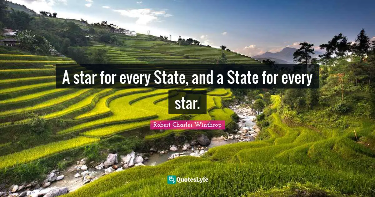 A star for every State, and a State for every star.