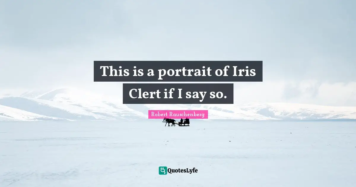 This is a portrait of Iris Clert if I say so.