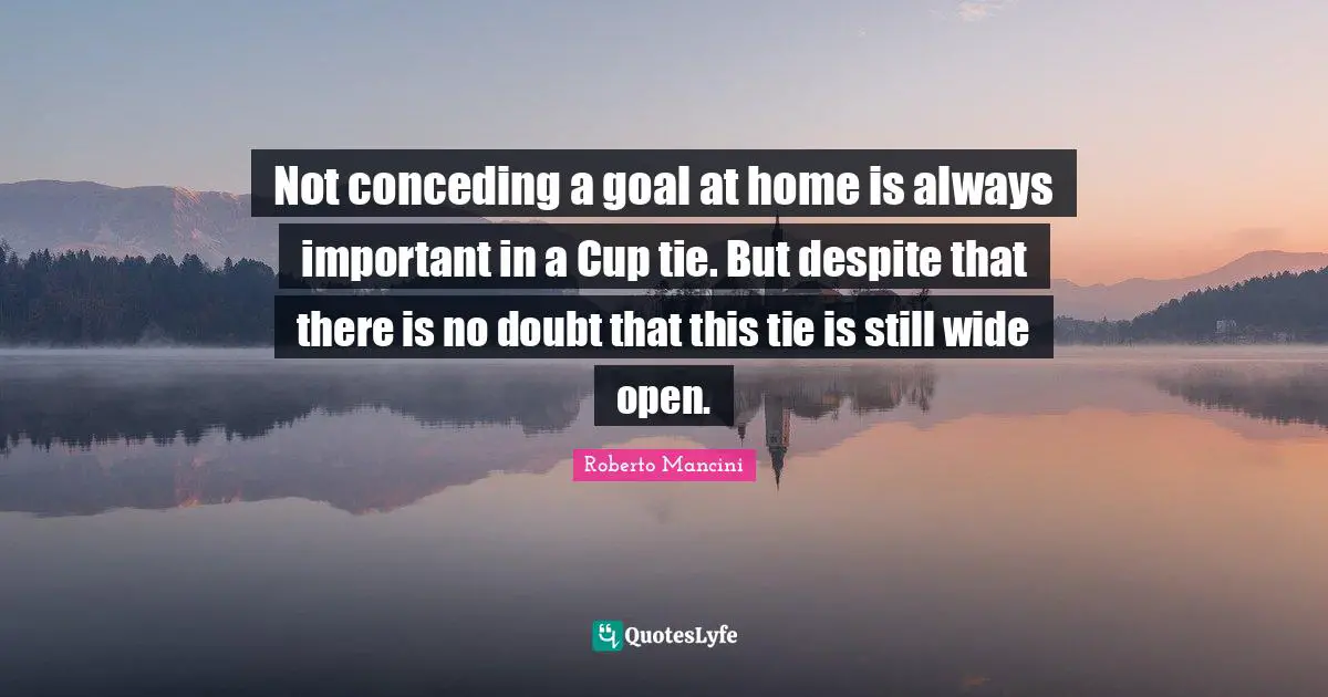 Not conceding a goal at home is always important in a Cup tie. But despite that there is no doubt that this tie is still wide open.